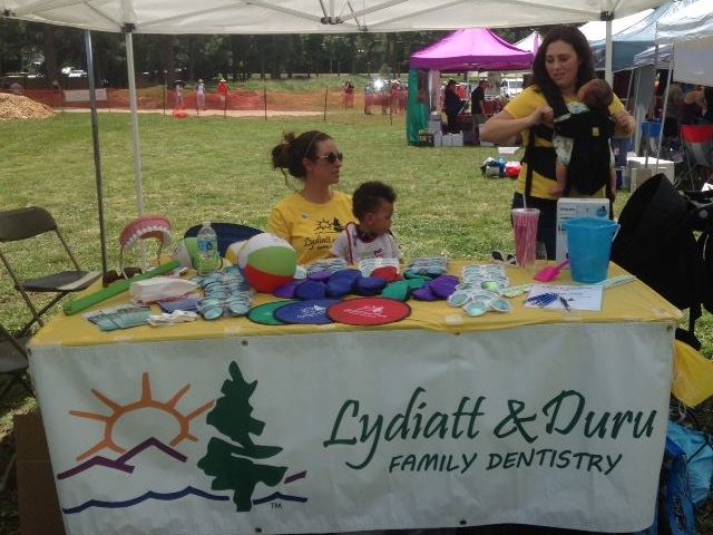 Doctor Duru and staff at Colorado Springs Family Friendly Beer Festival.